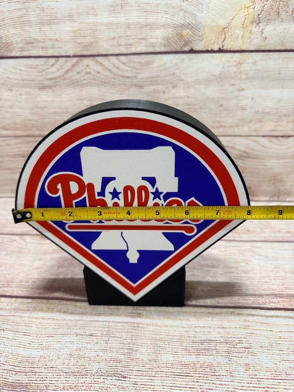 Philadelphia Phillies Custom LED Light Box Multicolor with Remote - Picture 5 of 9